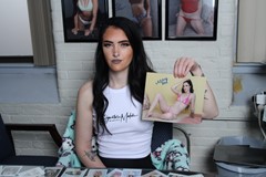 signing photo