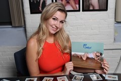 signing photo