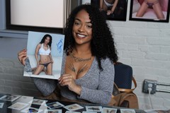 signing photo