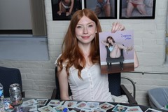 signing photo
